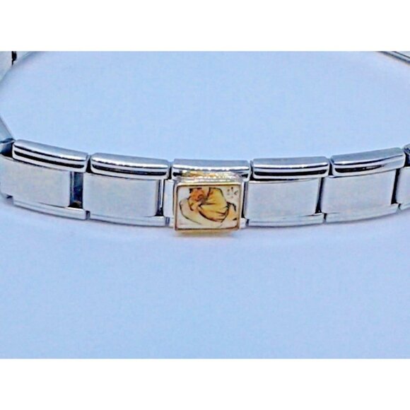 Bracelet Italian Charm Stealing the Wine Vat Pugster - Picture 6 of 9